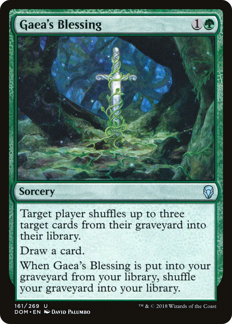 Gaea's Blessing (DOM-161) [Dominaria]