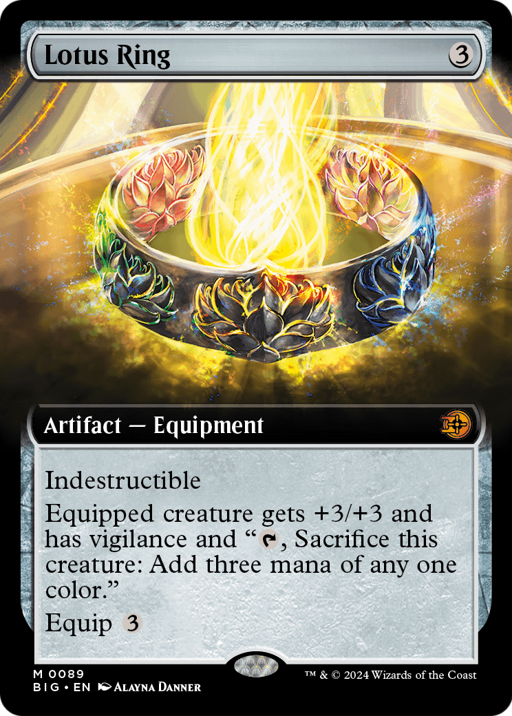 Lotus Ring (Extended Art) (BIG-089) [The Big Score]