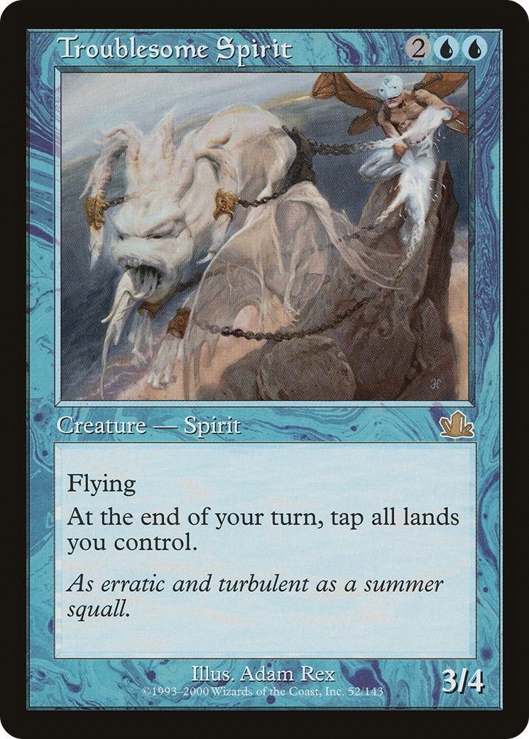 Troublesome Spirit (PCY-052) [Prophecy] Foil