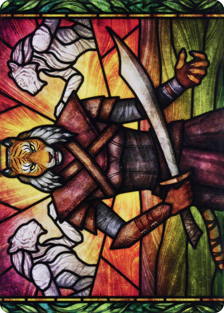 Zar Ojanen, Scion of Efrava // Zar Ojanen, Scion of Efrava (ADMU-080) (Borderless) [Dominaria United Art Series]