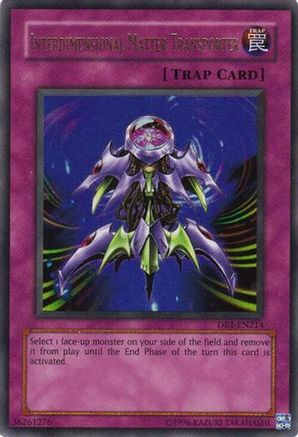 Interdimensional Matter Transporter (Ultra Rare) (DR1-EN214) - Dark Revelation Volume 1 Unlimited