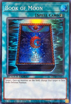 Book of Moon (Super Rare) (OPTP-EN003) - Miscellaneous Promotional Cards Limited
