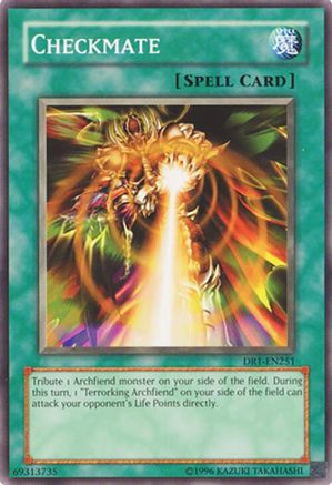 Checkmate (Common) (DR1-EN251) - Dark Revelation Volume 1 Unlimited