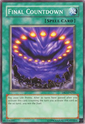 Final Countdown (Common) (DR1-EN253) - Dark Revelation Volume 1 Unlimited
