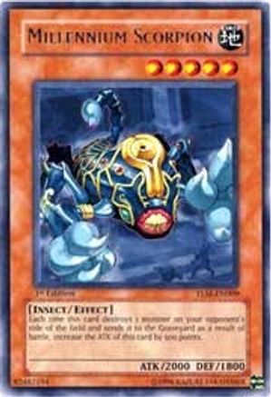 Millennium Scorpion (Rare) (TLM-EN009) - The Lost Millennium Unlimited