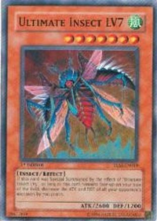 Ultimate Insect LV7 (Super Rare) (TLM-EN010) - The Lost Millennium Unlimited