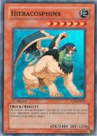 Hieracosphinx (Super Rare) (TLM-EN012) - The Lost Millennium 1st Edition
