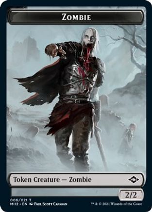 Zombie Token (MH2-006) [Modern Horizons 2]