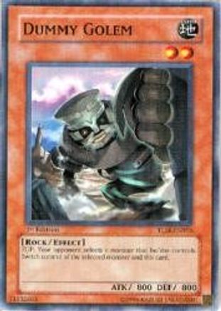 Dummy Golem (Common) (TLM-EN016) - The Lost Millennium 1st Edition
