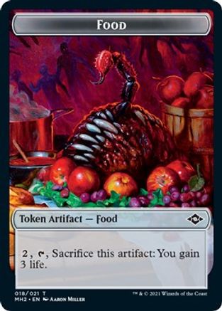 Food (018) Token (MH2-018) [Modern Horizons 2]