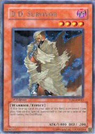 D.D. Survivor (Rare) (TLM-EN023) - The Lost Millennium 1st Edition