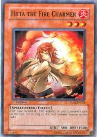 Hiita the Fire Charmer (Common) (TLM-EN028) - The Lost Millennium 1st Edition