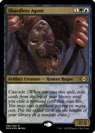 Shardless Agent (Foil Etched) (MH2-292) [Modern Horizons 2] Foil