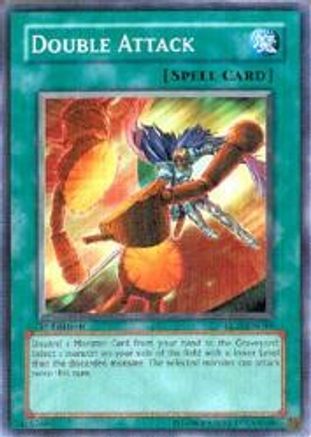 Double Attack (Common) (TLM-EN040) - The Lost Millennium 1st Edition
