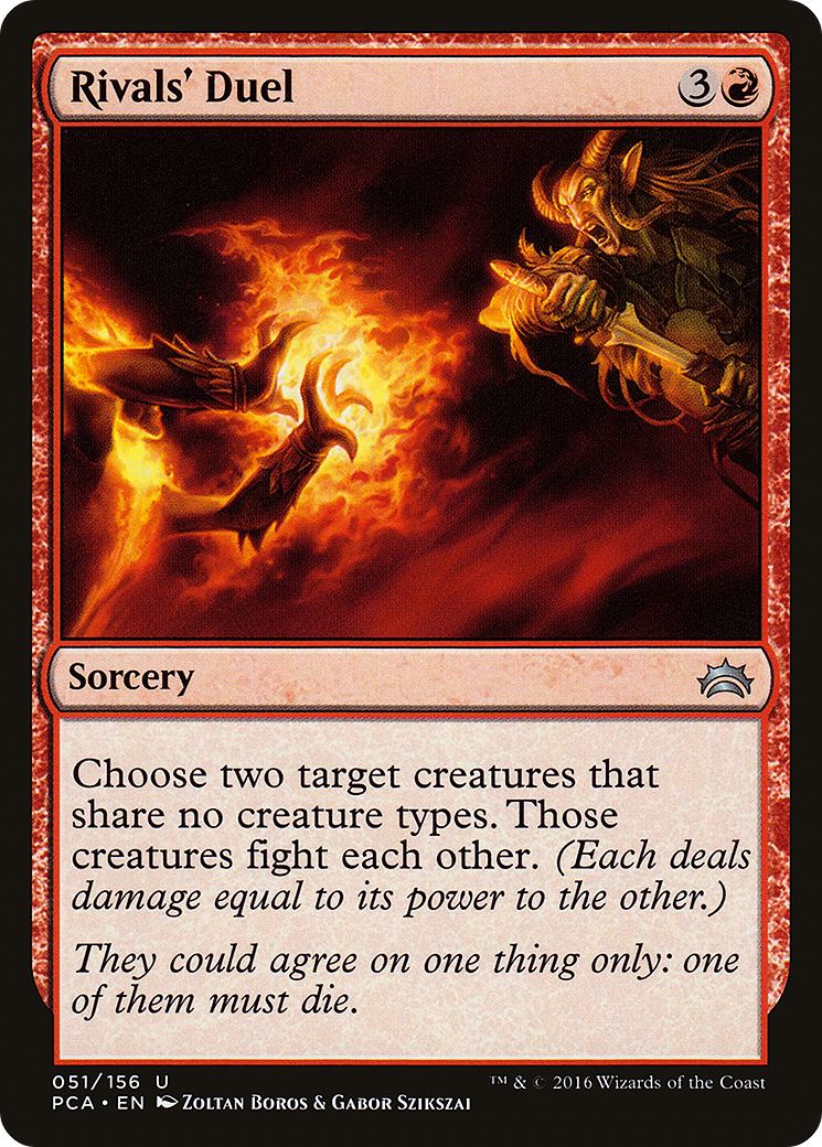 Rivals' Duel (PCA-051) [Planechase Anthology]