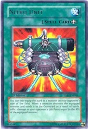 Nitro Unit (Rare) (TLM-EN046) - The Lost Millennium 1st Edition