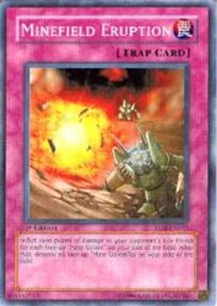Minefield Eruption (Common) (TLM-EN051) - The Lost Millennium 1st Edition