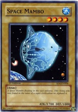 Space Mambo (Common) (SD4-EN004) - Structure Deck: Fury from the Deep 1st Edition