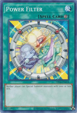 Power Filter (Common) (OP16-EN018) - OTS Tournament Pack 16 Unlimited
