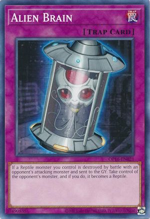 Alien Brain (Common) (OP16-EN021) - OTS Tournament Pack 16 Unlimited