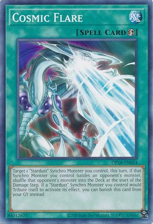 Cosmic Flare (Common) (OP16-EN024) - OTS Tournament Pack 16 Unlimited
