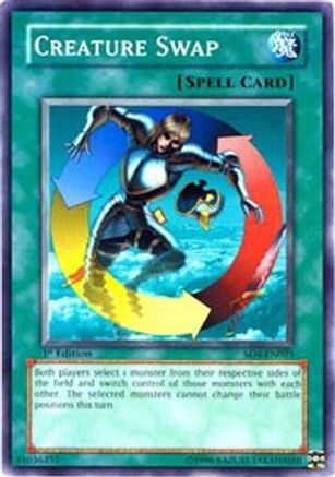 Creature Swap (Common) (SD4-EN021) - Structure Deck: Fury from the Deep 1st Edition