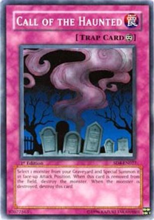 Call of the Haunted (Common) (SD4-EN027) - Structure Deck: Fury from the Deep 1st Edition