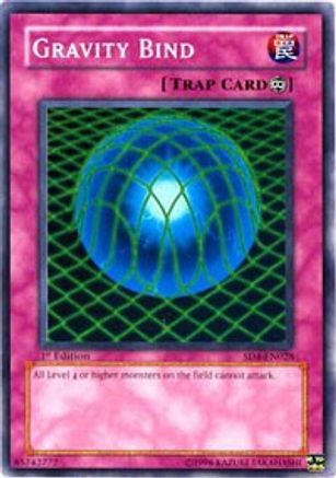 Gravity Bind (Common) (SD4-EN028) - Structure Deck: Fury from the Deep 1st Edition