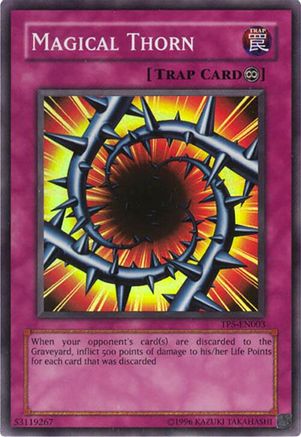 Magical Thorn (Super Rare) (TP5-EN003) - Tournament Pack 5 Unlimited