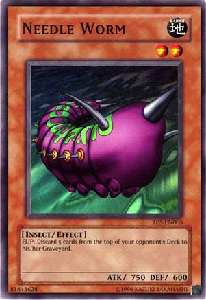 Needle Worm (Super Rare) (TP5-EN005) - Tournament Pack 5 Unlimited
