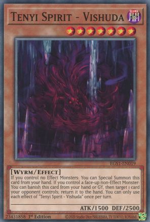 Tenyi Spirit - Vishuda (Common) (EGS1-EN019) - Egyptian God Deck: Slifer the Sky Dragon Unlimited