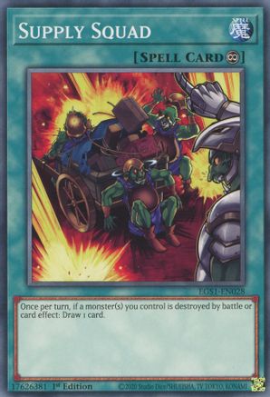 Supply Squad (Common) (EGS1-EN028) - Egyptian God Deck: Slifer the Sky Dragon 1st Edition