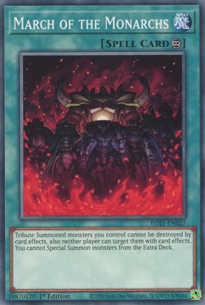 March of the Monarchs (Common) (EGS1-EN027) - Egyptian God Deck: Slifer the Sky Dragon Unlimited