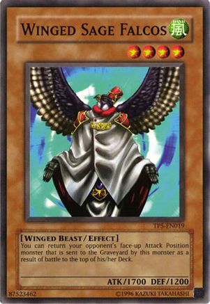 Winged Sage Falcos (Common) (TP5-EN019) - Tournament Pack 5 Unlimited