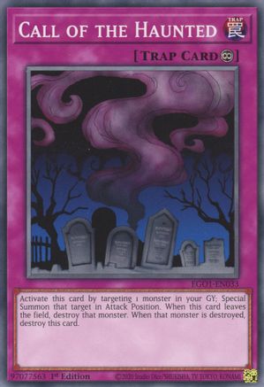 Call of the Haunted (Common) (EGO1-EN033) - Egyptian God Deck: Obelisk the Tormentor Unlimited