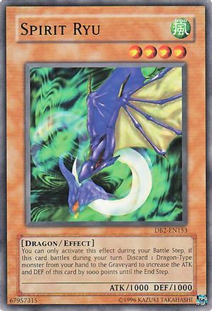 Spirit Ryu (Common) (DB2-EN153) - Dark Beginning 2 Unlimited