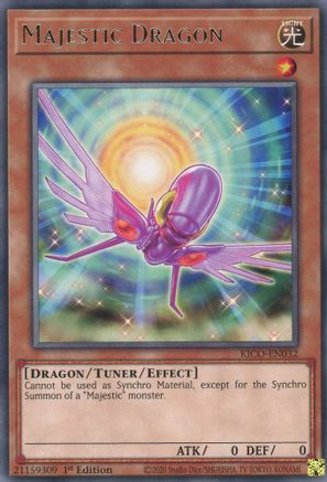 Majestic Dragon (Rare) (KICO-EN032) - King's Court 1st Edition