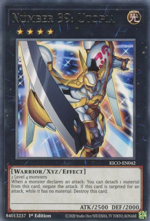 Number 39: Utopia (Rare) (KICO-EN042) - King's Court 1st Edition