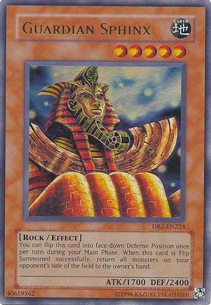 Guardian Sphinx (Ultra Rare) (DB2-EN224) - Dark Beginning 2 Unlimited