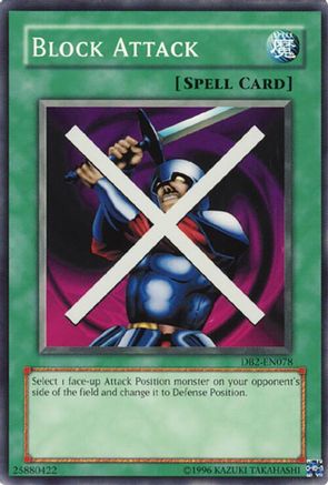 Block Attack (Common) (DB2-EN078) - Dark Beginning 2 Unlimited