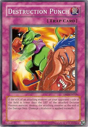 Destruction Punch (Common) (DB2-EN018) - Dark Beginning 2 Unlimited