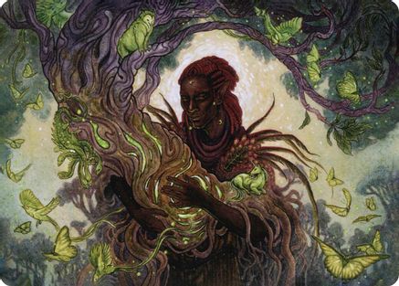 Circle of Dreams Druid Art Card (ASAFR-066) [Art Series: Adventures in the Forgotten Realms]