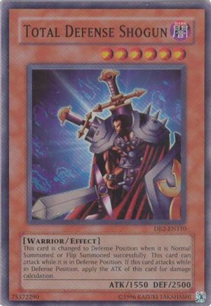 Total Defense Shogun (Super Rare) (DB2-EN110) - Dark Beginning 2 Unlimited