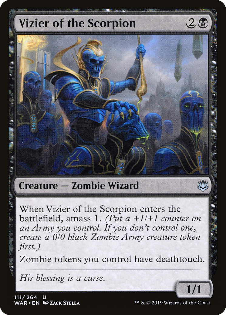 Vizier of the Scorpion (WAR-111) [War of the Spark]