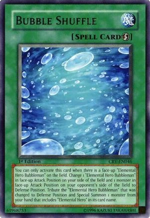 Bubble Shuffle (Rare) (CRV-EN046) - Cybernetic Revolution Unlimited