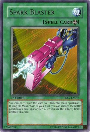 Spark Blaster (Rare) (CRV-EN047) - Cybernetic Revolution 1st Edition