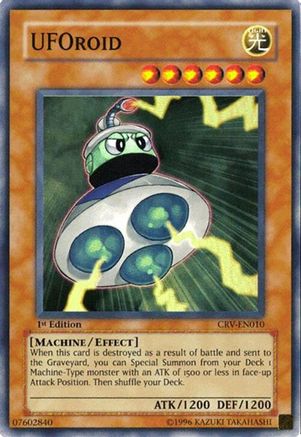 UFOroid (Super Rare) (CRV-EN010) - Cybernetic Revolution Unlimited