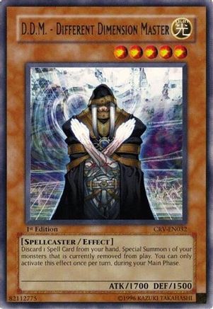 D.D.M. - Different Dimension Master (Rare) (CRV-EN032) - Cybernetic Revolution Unlimited