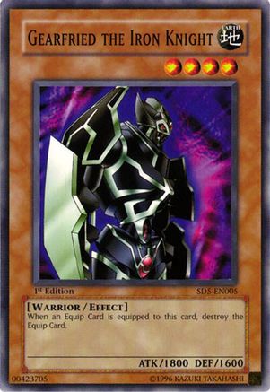 Gearfried the Iron Knight (Common) (SD5-EN005) - Structure Deck: Warrior's Triumph 1st Edition