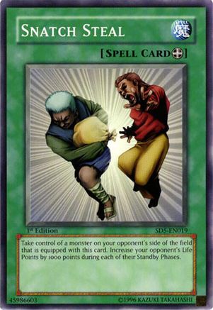 Snatch Steal (Common) (SD5-EN019) - Structure Deck: Warrior's Triumph 1st Edition